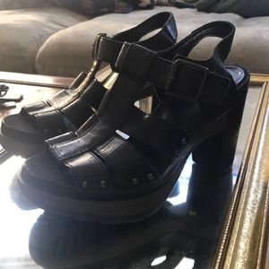 Doc Marten Leather Heels